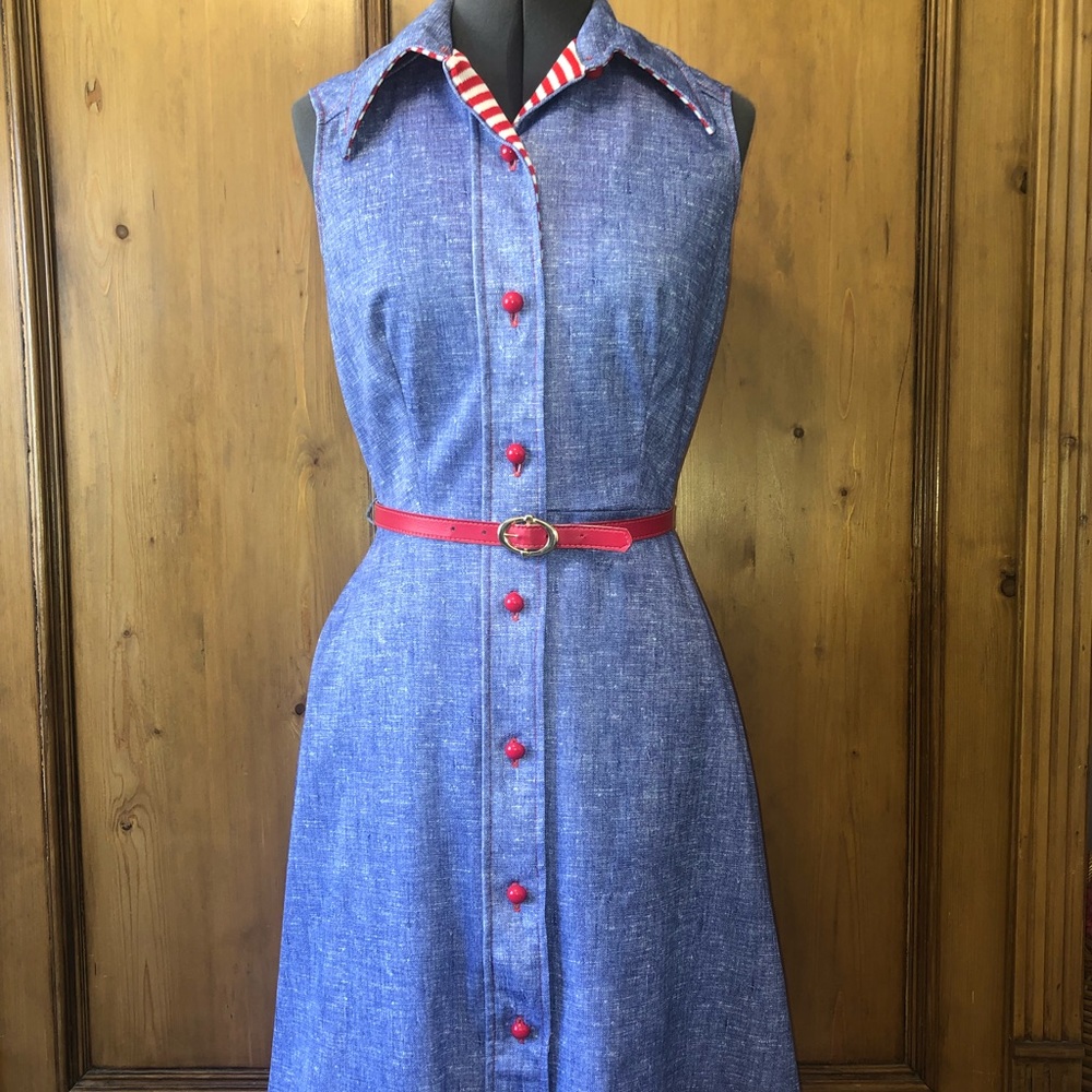 Vintage Midi Summer Dress